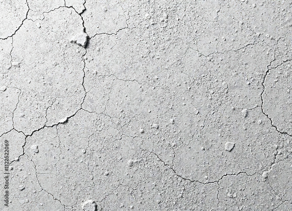 Obraz premium Plaster texture with subtle cracks and imperfections, weathered finish, natural wear, architectural detail