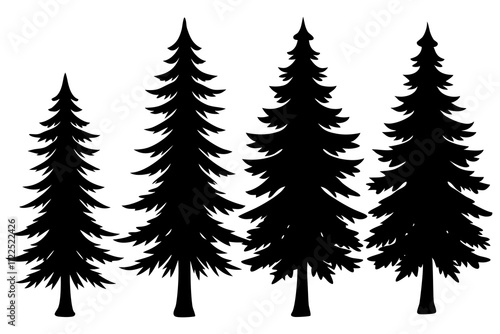 Pine Tree Vector Design photo