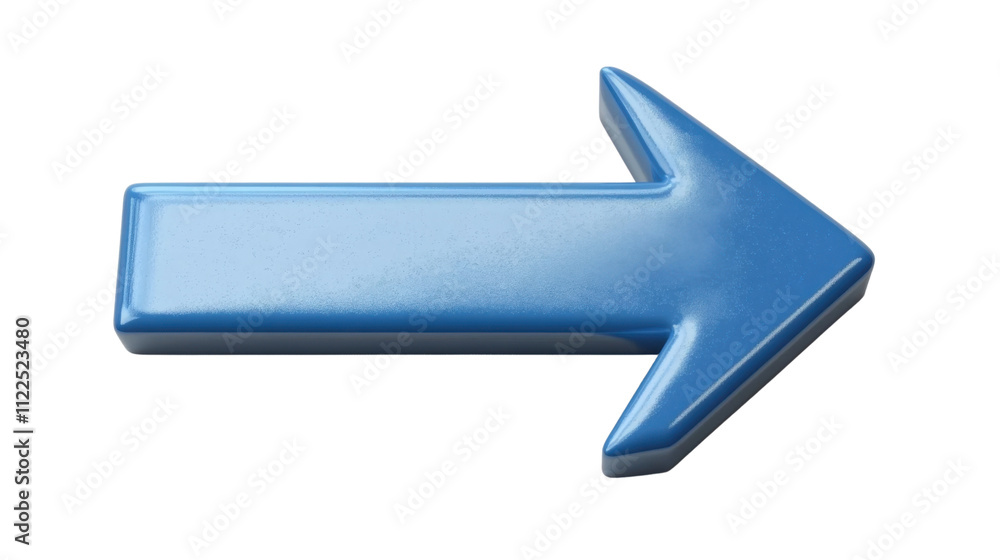 blue arrow isolated on white background blue arrow isolated on white background
