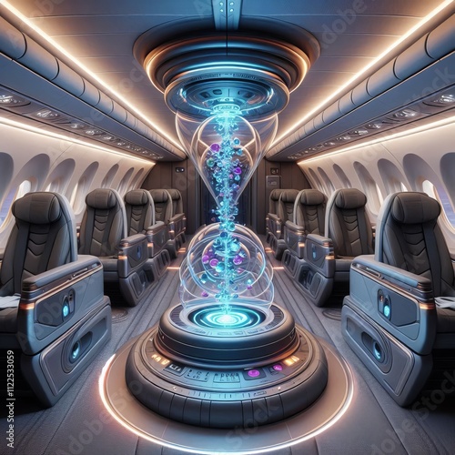 Zero Gravity Interior Utilizes magnetic fields to simulate a zer photo