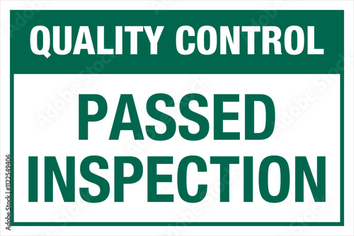 03 Green Quality Control Labe...