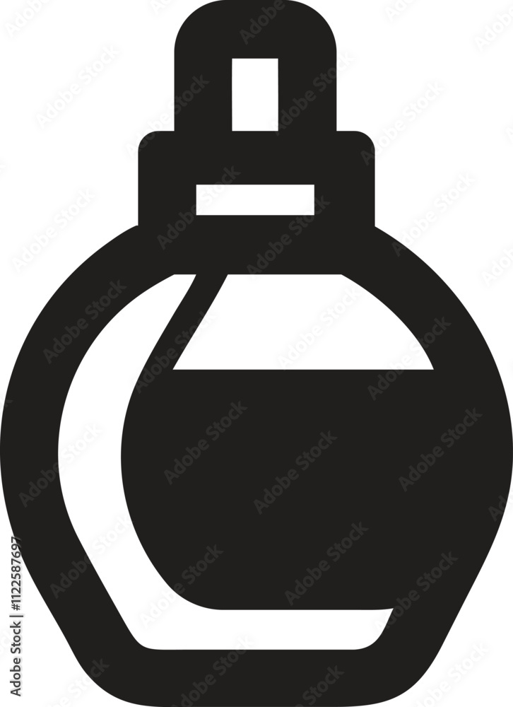 Obraz premium perfume bottle icon