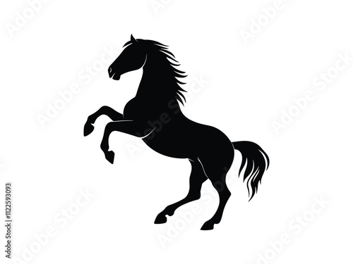 Majestic Horse Silhouettes Stunning Animal Clipart for Creative Projects