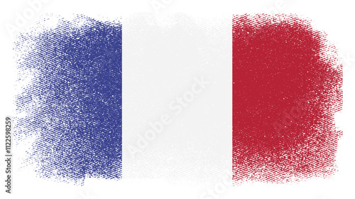 France Flag, grunge flag, vector flag, vintage flag, old flag, country flag, official national flag
