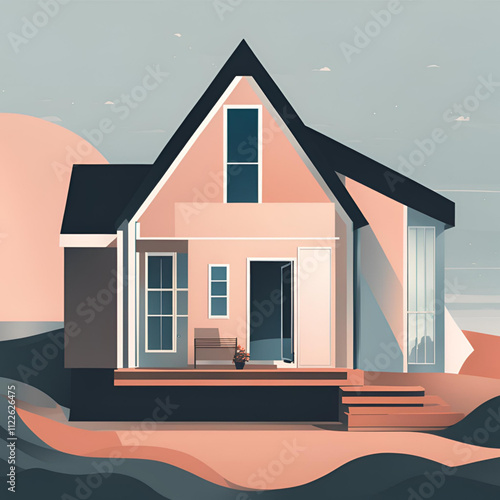 house in noon