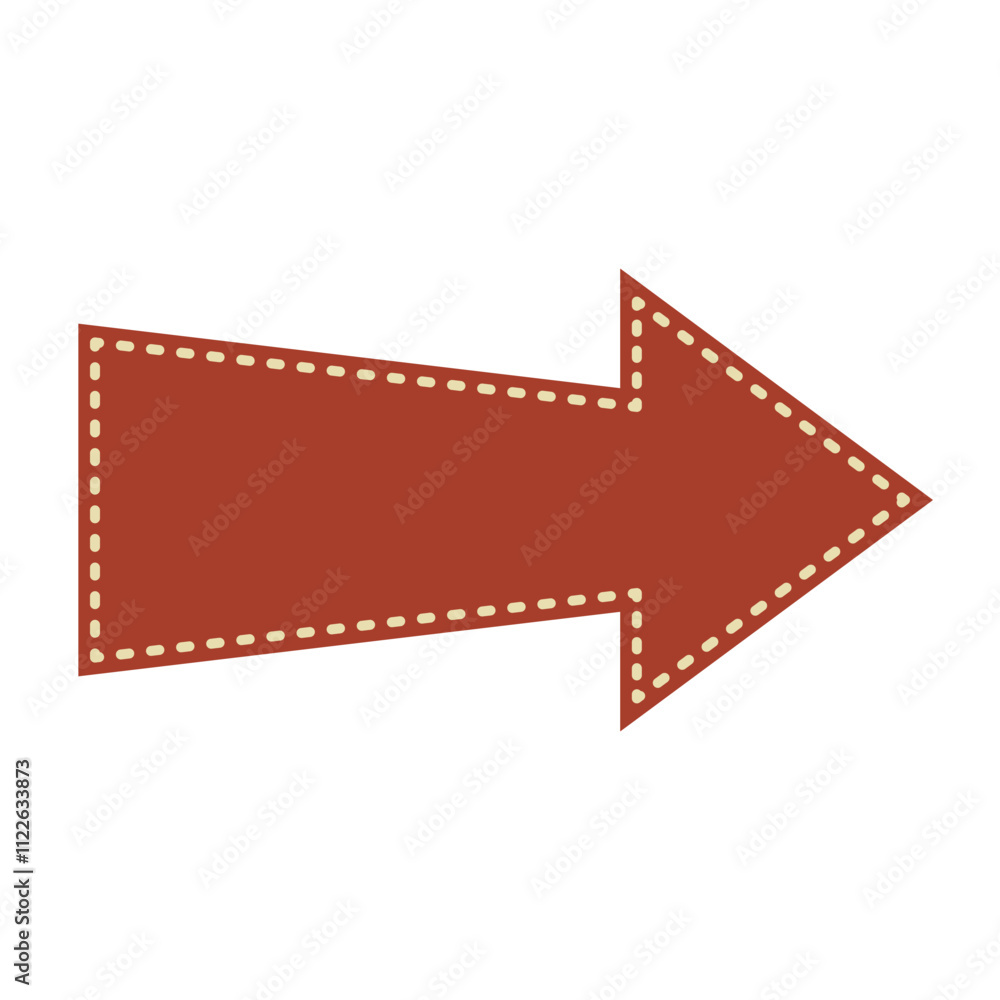Obraz premium Arrow Retro Style
