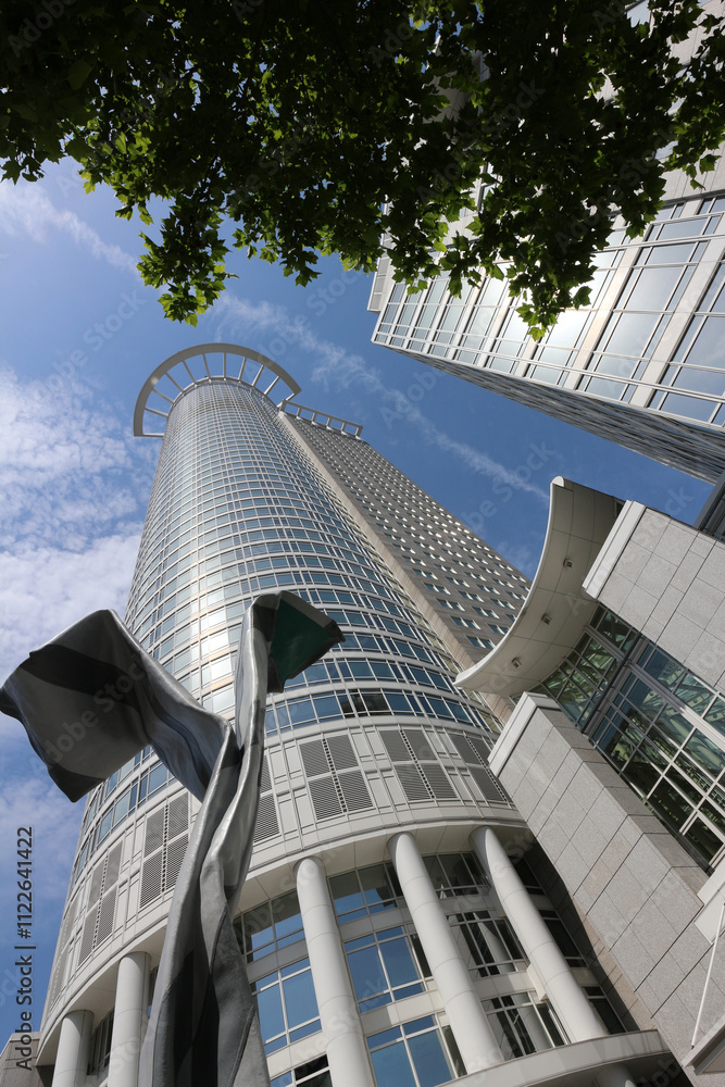 Westend Tower Esztellának - DZ bank - Frankfurt am Main am Main - Hessen - Germany