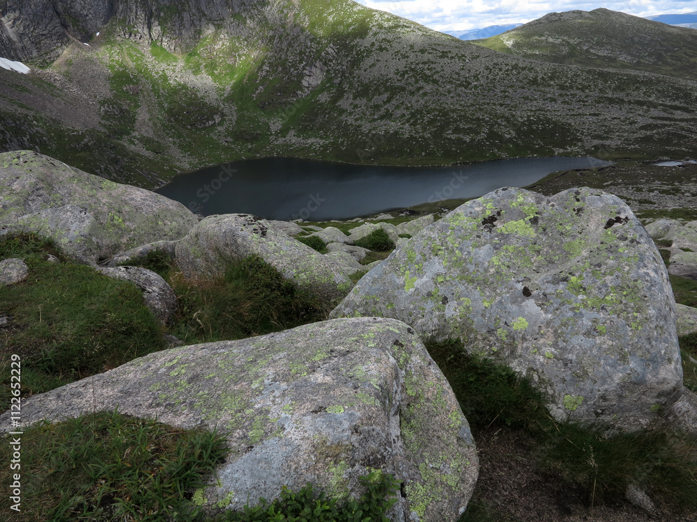 Ascent of Lochnagar from Spital of Glen Muick - Cairngorms National Park - Aberdeenshire - Scotland - UK