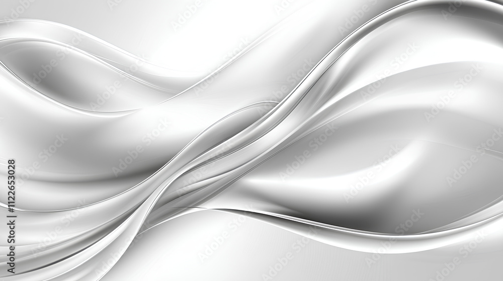 Fototapeta premium White background with a wave pattern