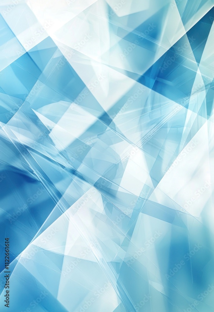 Fototapeta premium A bright, airy light geometric background with clear lines and shapes, ideal for a fresh and modern atmosphere.
