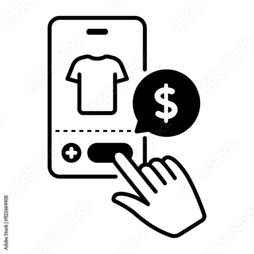 Order icon. order, online shopping, ecommerce, purchase, buy, checkout, payment, commerce, product. Vector icon illustration