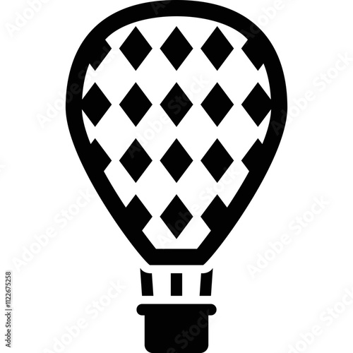 Simple vector icon aerostat