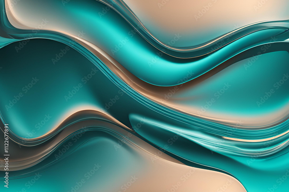 Fototapeta premium abstract 3d wallpaper background