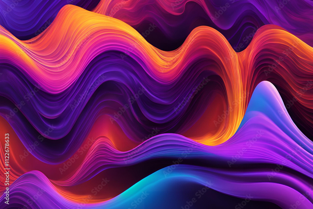 Fototapeta premium abstract 3d wallpaper background