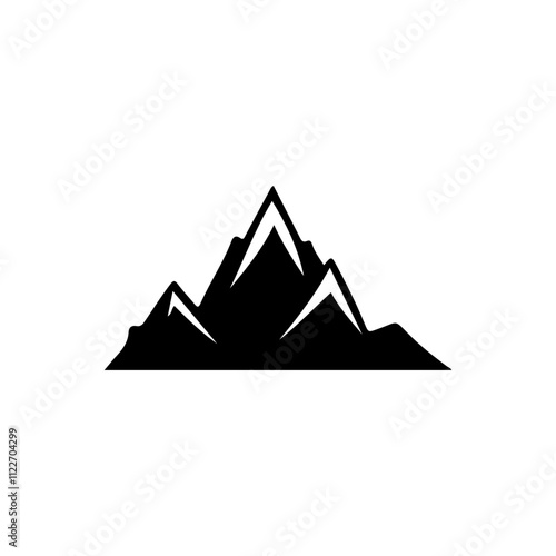 Lanscape Mountain Silhouette