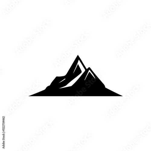 Mountains Silhouette Illustration 