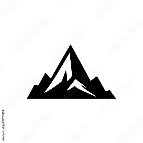 Mountains Silhouette Illustration 