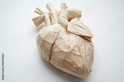origami paper heart