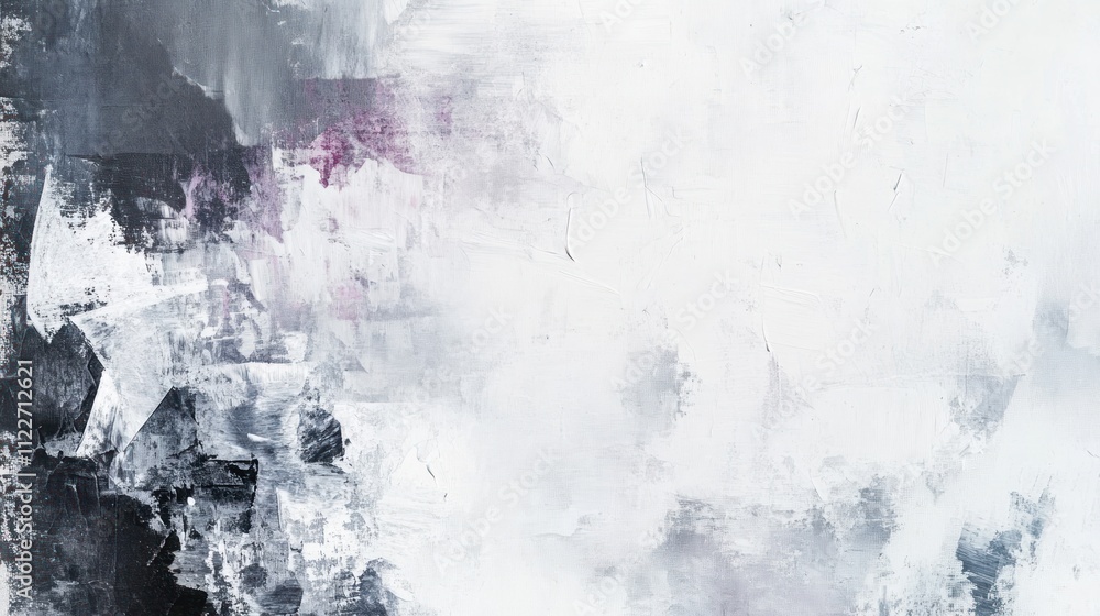 Obraz premium Abstract white art background with a blend of simplicity and artistic flair.
