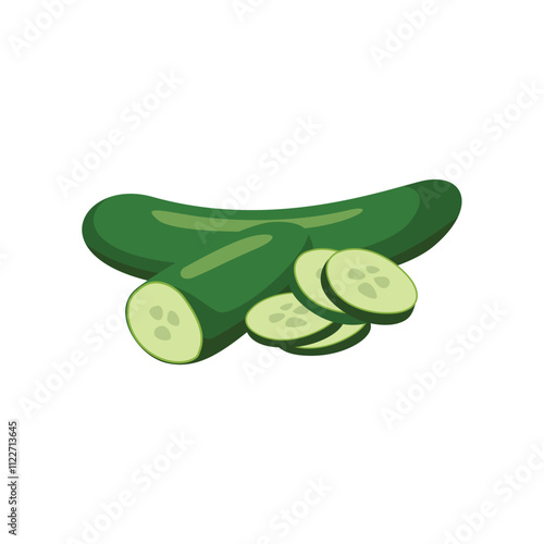 Crisp Cucumbers, Fresh Garden Produce, Healthy Eating