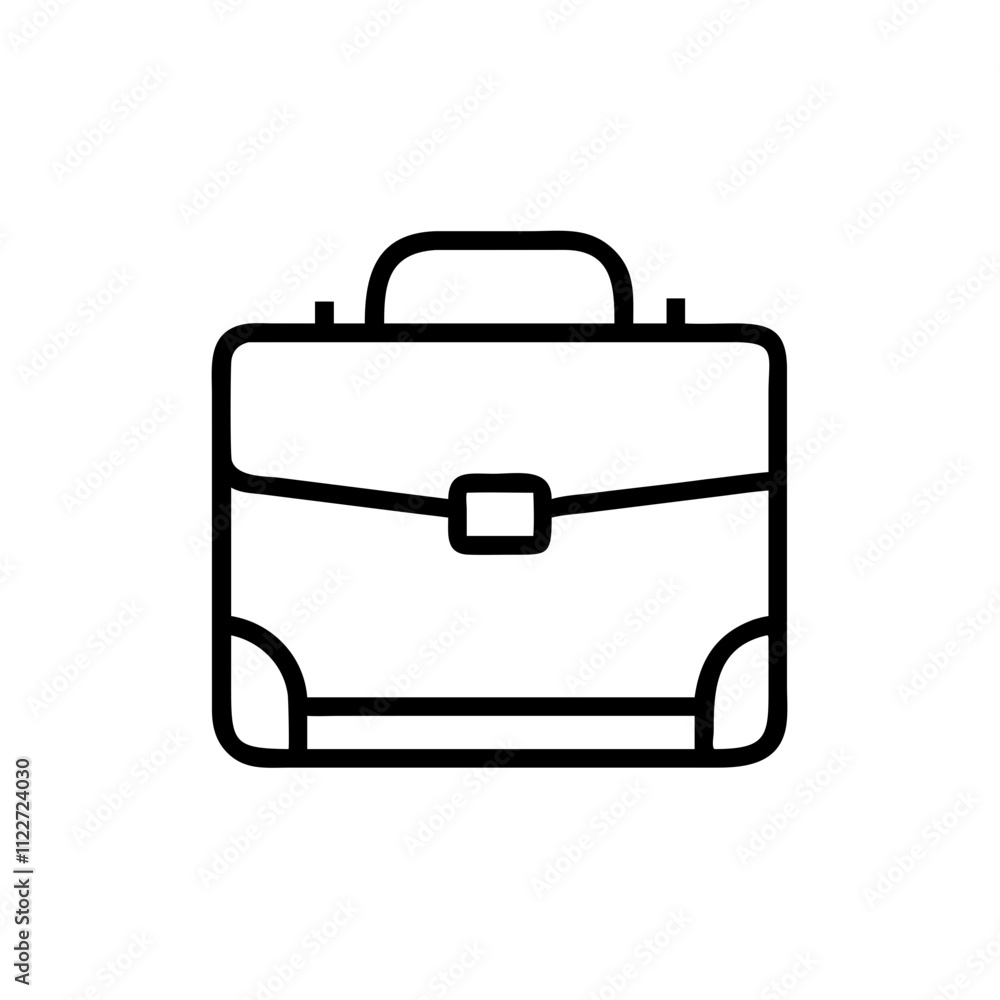 Suitcase icon for travel and packing Suitcase icon for travel and packing