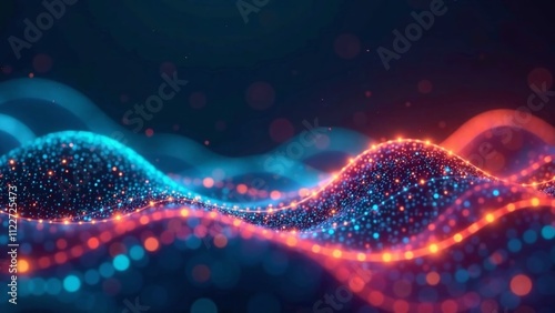 AI-Generated LinkedIn Banner Mockup, Professional Presentation Template, Modern Design