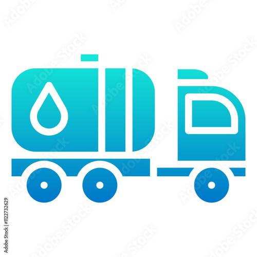 Oil Truck Icon