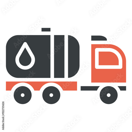 Oil Truck Icon