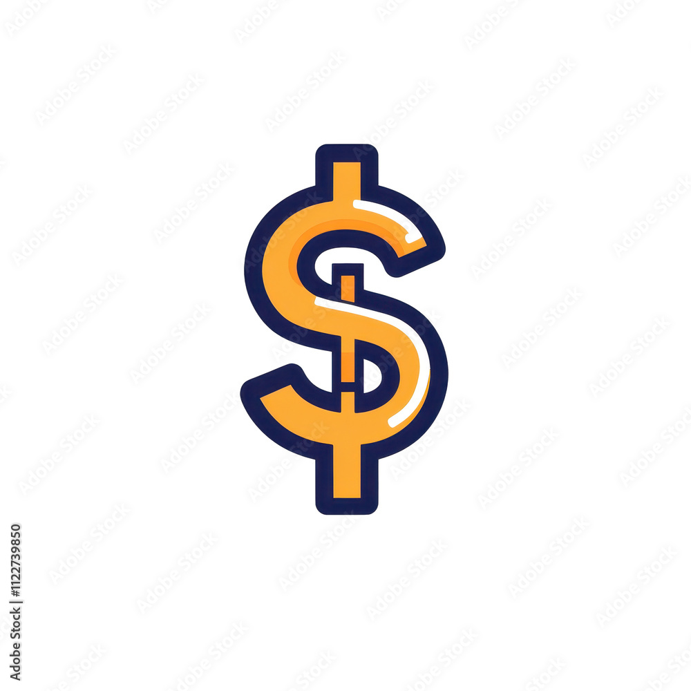 Investment Icon with Dollar Sign and Upward Arrow Graphic Investment Icon with Dollar Sign and Upward Arrow Graphic