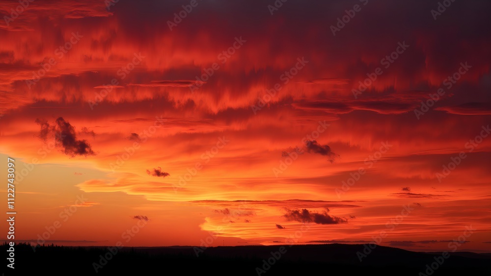 Fototapeta premium Magnificent sunset