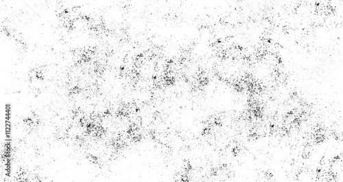 Dirt, grime and scratch overlay on transparent background. Old surface grunge texture abstract, grain, vintage, scratch, rough, retro, pattern.