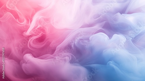 Misty smoke effect with subtle gradients, creating a soft and atmospheric feel.