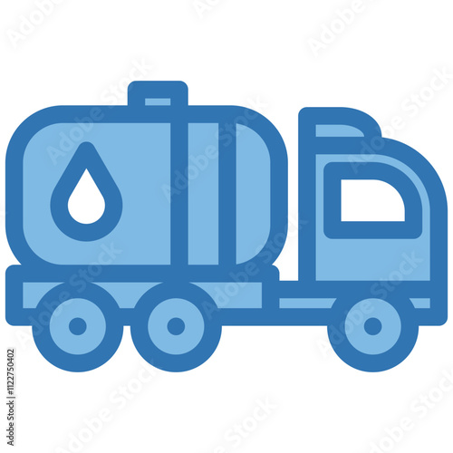 Oil Truck Icon