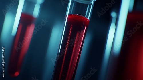 Test tubes in laboratory
