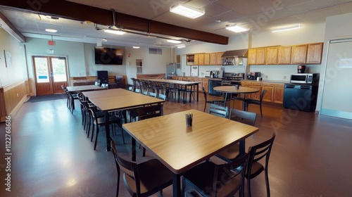 Wallpaper Mural Spacious event room with modern amenities, ideal for corporate meetings and gatherings. Torontodigital.ca