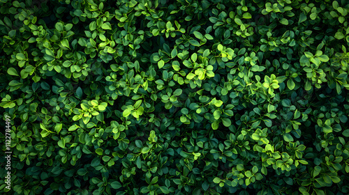 Wallpaper Mural Lush Green Foliage Creates A Natural Texture Torontodigital.ca