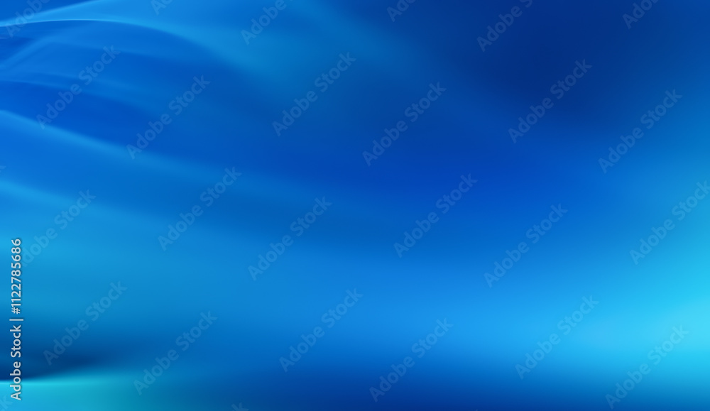 Fototapeta premium Vibrant Blue Gradient Background for Designs