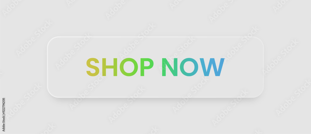 Shop now button in neomorphic style. Purchase signs for website interface. Shop now button in neomorphic style. Purchase signs for website interface.