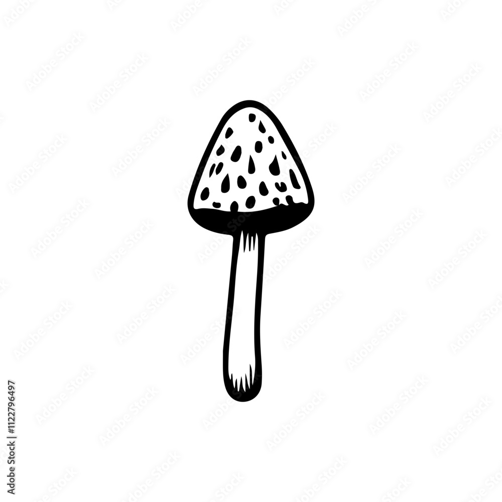 Mushroom Outline Doodle Mushroom Outline Doodle