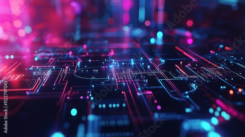 Circuit components meticulously arranged on a development board, showcasing innovation and precision in electronic engineering, where every element plays a crucial role in creating functional technolo