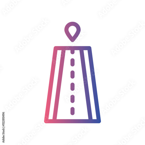 road gradient icon