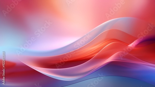 Wallpaper Mural abstract background with waves Torontodigital.ca