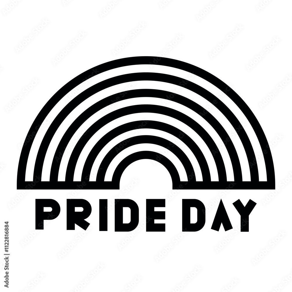 Obraz premium LGBT solidarity tolerance line icon. LGBT society