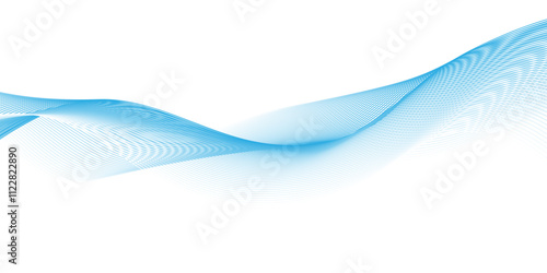 Abstract wave blend waves lines and technology background. Digital geometric transparent flowing smooth carve lines wave pattern background.