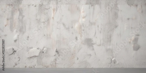 A photograph of a white cement wall with a subtle texture that adds depth to the background , #texturedsurface, #cementwall, photo