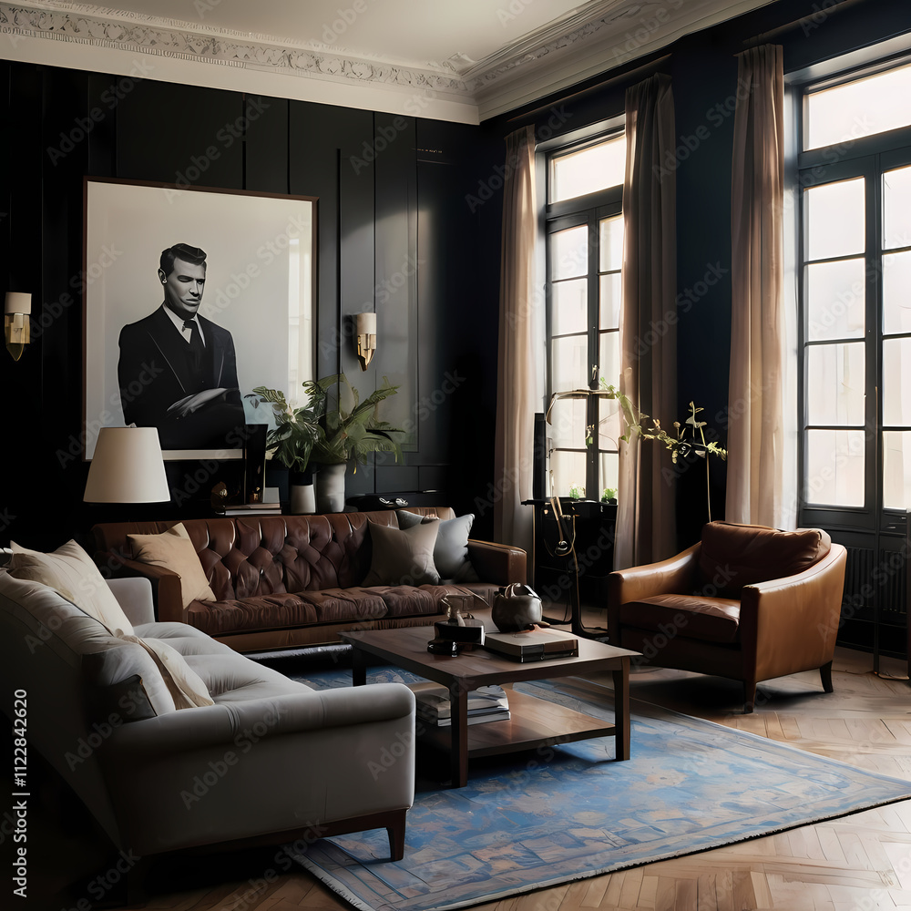 Fototapeta premium modern living room