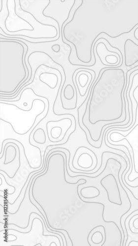 portrait white and black minimalistic topographic animated background wallpaper