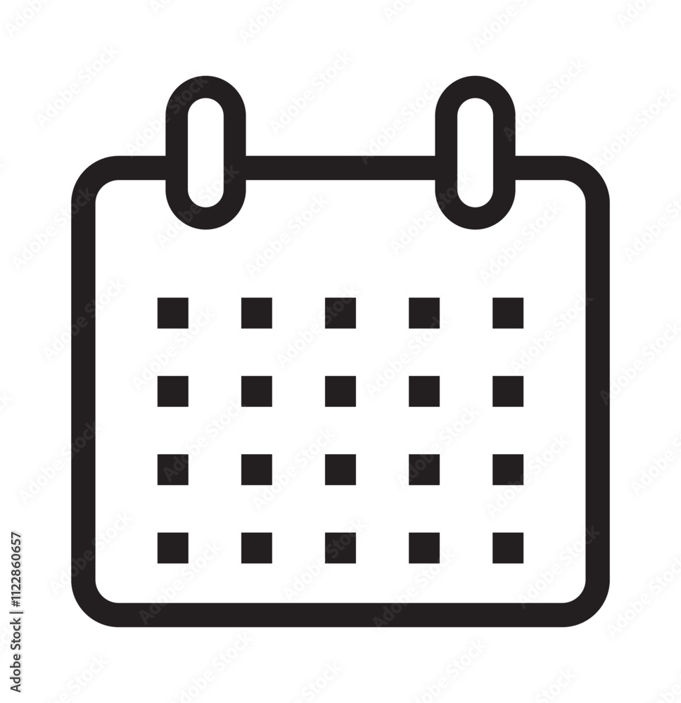 Calendar Icons collection - vector. Calendar symbols isolated. Line style Icon. Flat icon. Editable stroke. Vector Icon Calendar Icons collection - vector. Calendar symbols isolated. Line style Icon. Flat icon. Editable stroke. Vector Icon