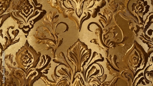Rich Gold Velvet: Luxurious Background Style
