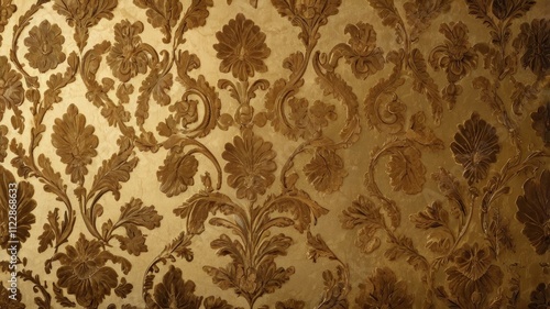Rich Gold Velvet: Luxurious Background Style
